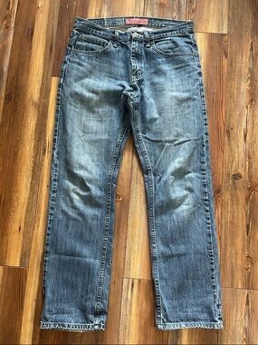 Lee Men's Vintage Slim Blue Denim Jeans 32x32